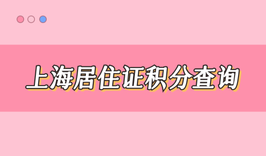 上海居住证积分查询2022最新，积分办理社保个税明细查询教程