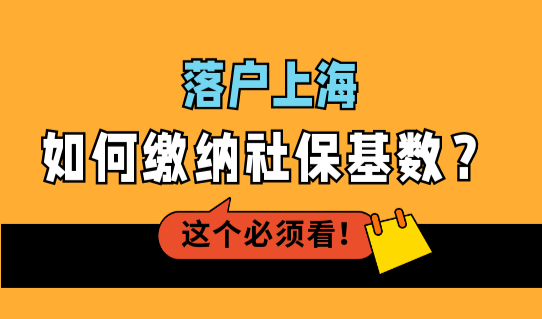 上海落户政策最新条件细则，落户上海如何缴纳社保基数？
