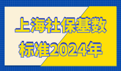 上海社保基数标准2024年