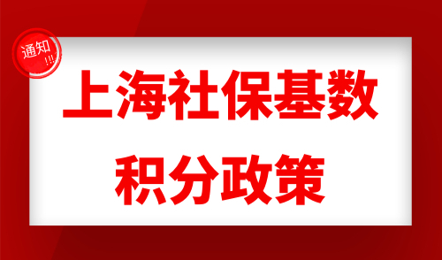 上海社保基数积分政策