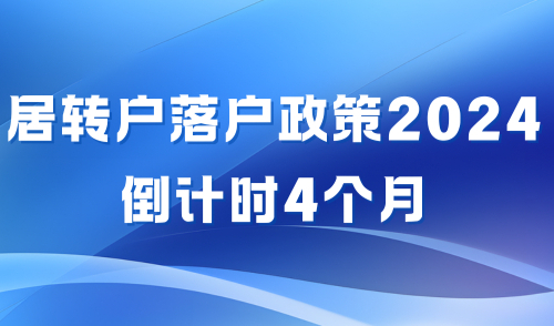 上海居转户落户政策2024：新政即将到期！申请条件+落户成本详解