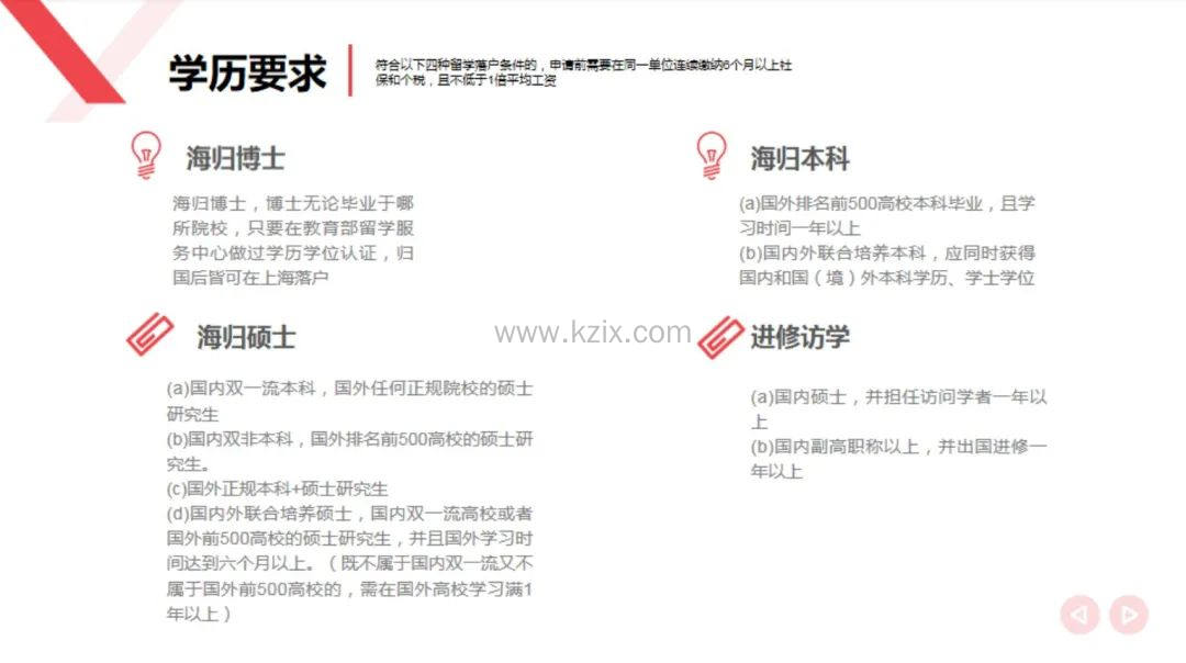 留学生落户上海政策